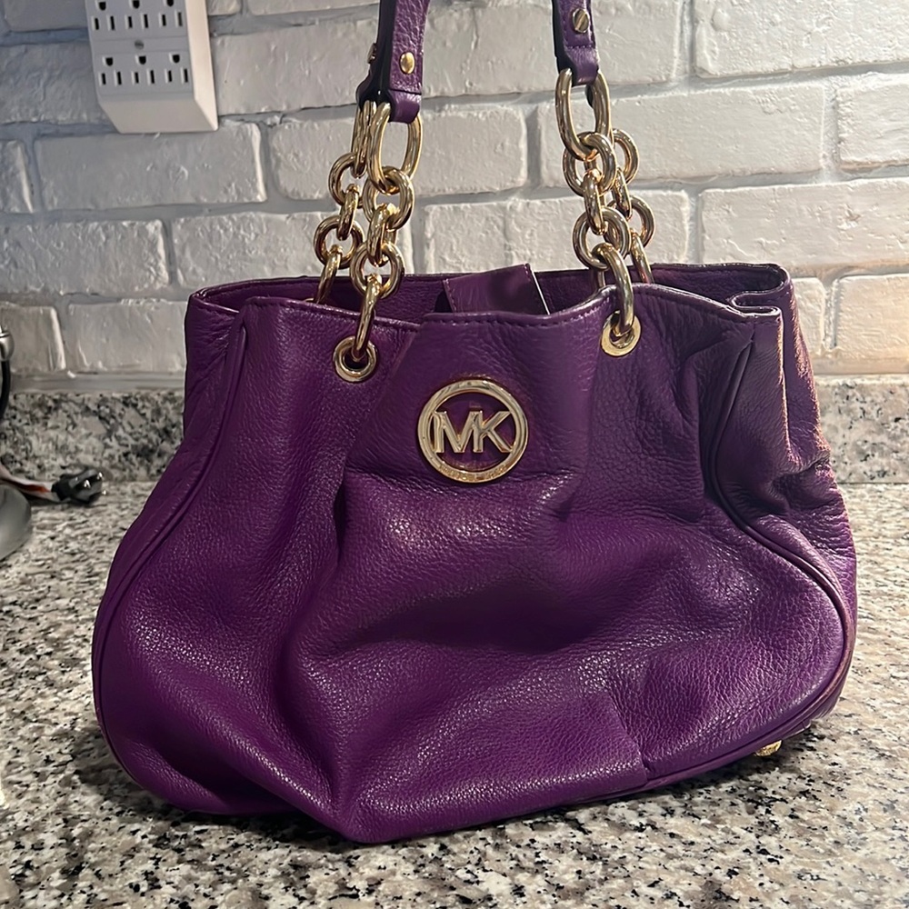Michael Kors Purple Medium/Large Handbag